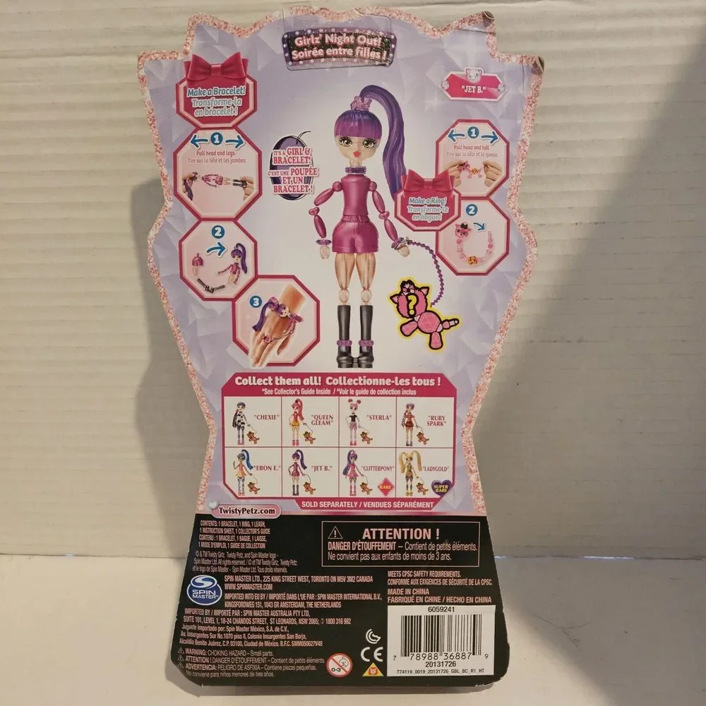 Twisty Petz Pets Girlz Girls Mystery Animal Makes Bracelet New In Box RUBY SPARK